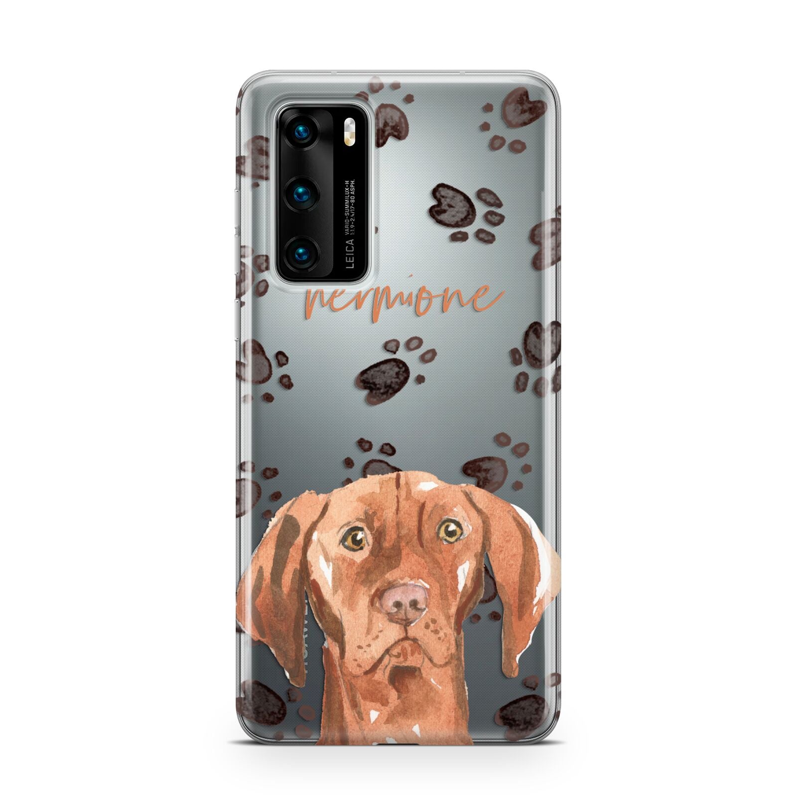 Personalised Hungarian Vizsla Huawei P40 Phone Case