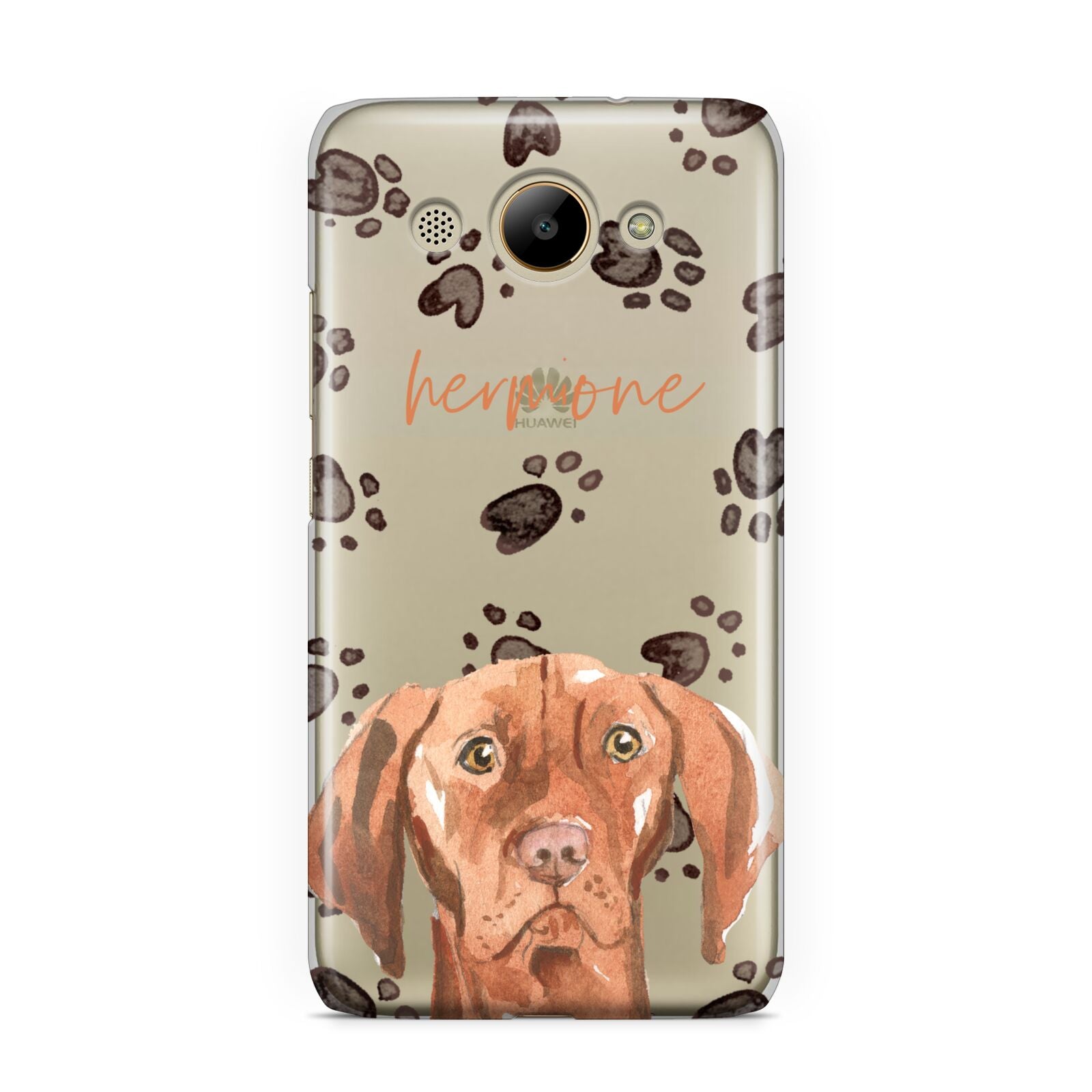 Personalised Hungarian Vizsla Huawei Y3 2017