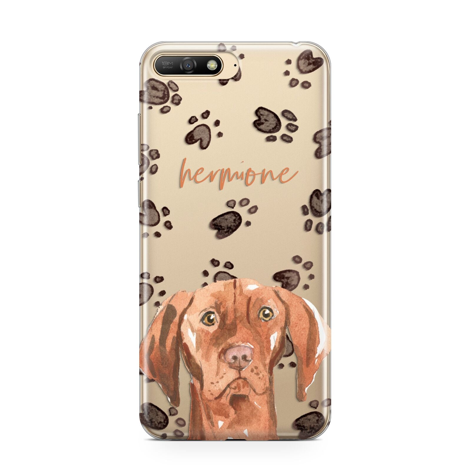 Personalised Hungarian Vizsla Huawei Y6 2018