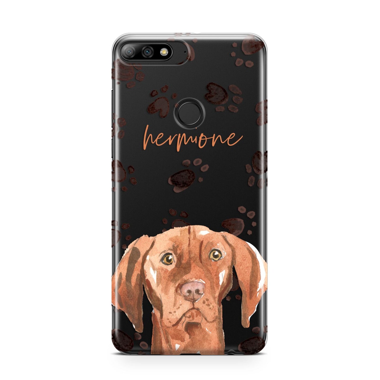 Personalised Hungarian Vizsla Huawei Y7 2018