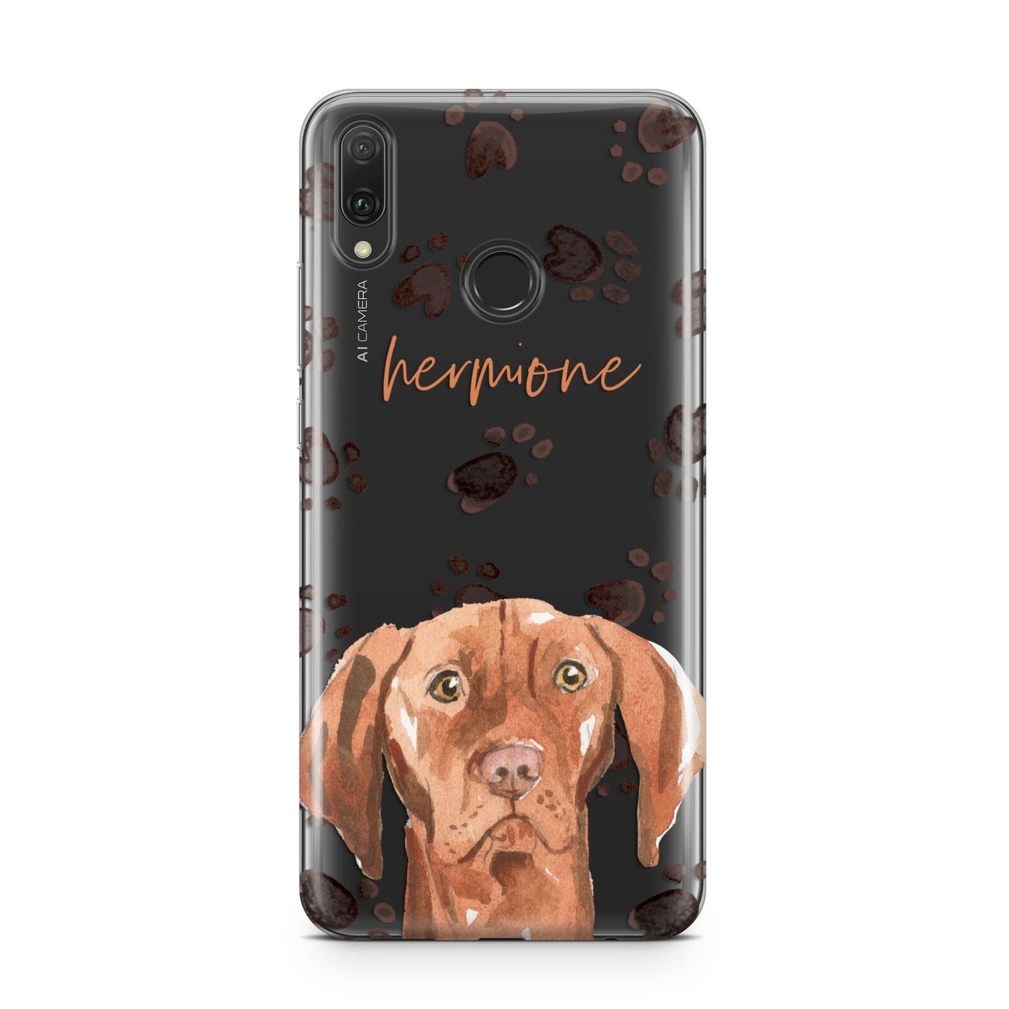 Personalised Hungarian Vizsla Huawei Y9 2019