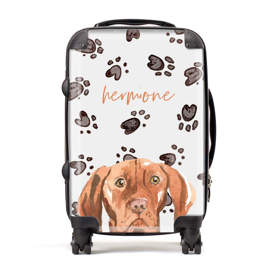 Personalised Hungarian Vizsla Suitcase