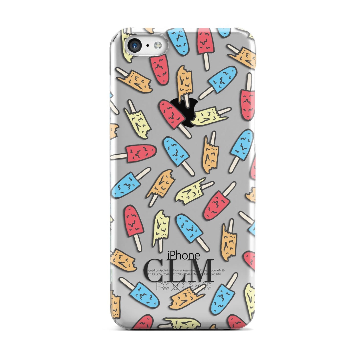 Personalised Ice Lolly Initials Apple iPhone 5c Case