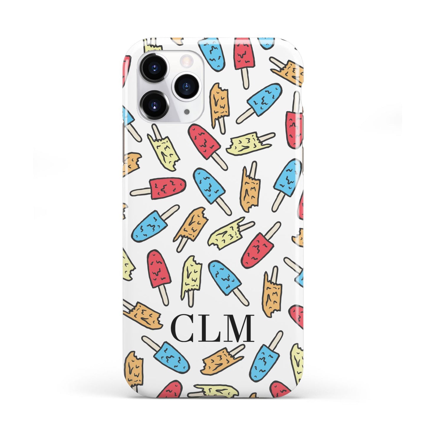 Personalised Ice Lolly Initials iPhone 11 Pro 3D Tough Case