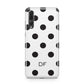 Personalised Initial Black Dots Huawei P20 Pro Phone Case