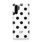 Personalised Initial Black Dots Huawei P30 Pro Phone Case