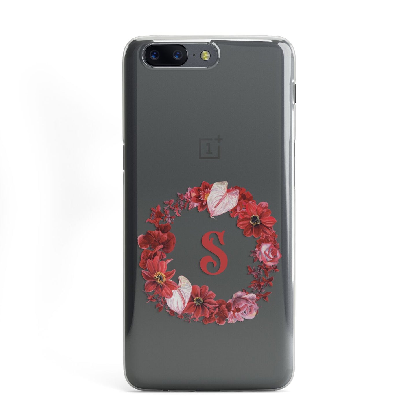 Personalised Initial Floral Wreath OnePlus Case