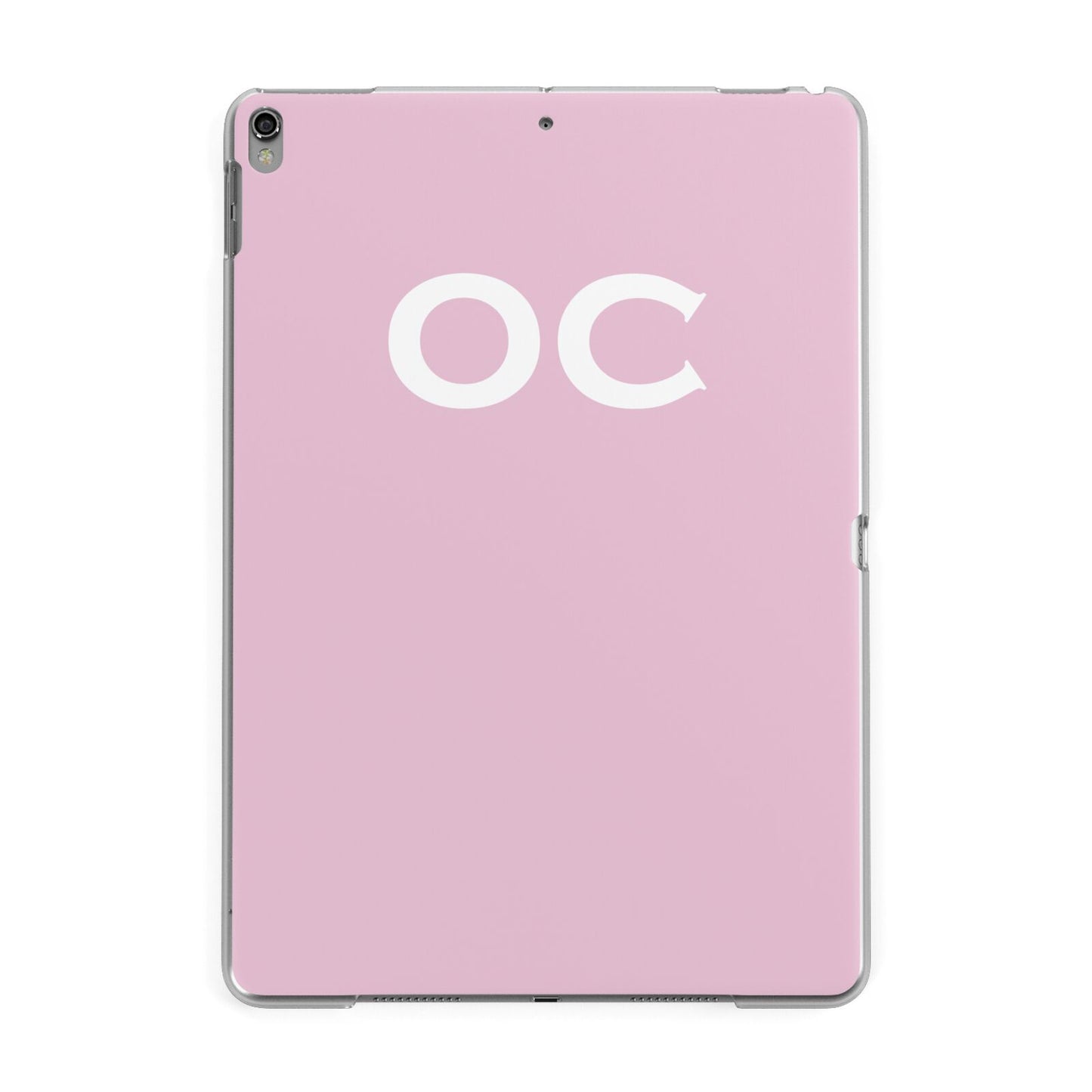 Personalised Initials 2 Apple iPad Grey Case