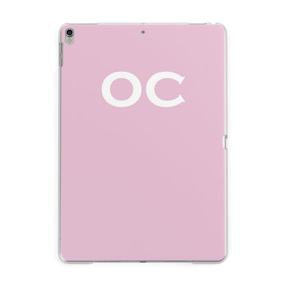 Personalised Initials 2 Apple iPad Silver Case