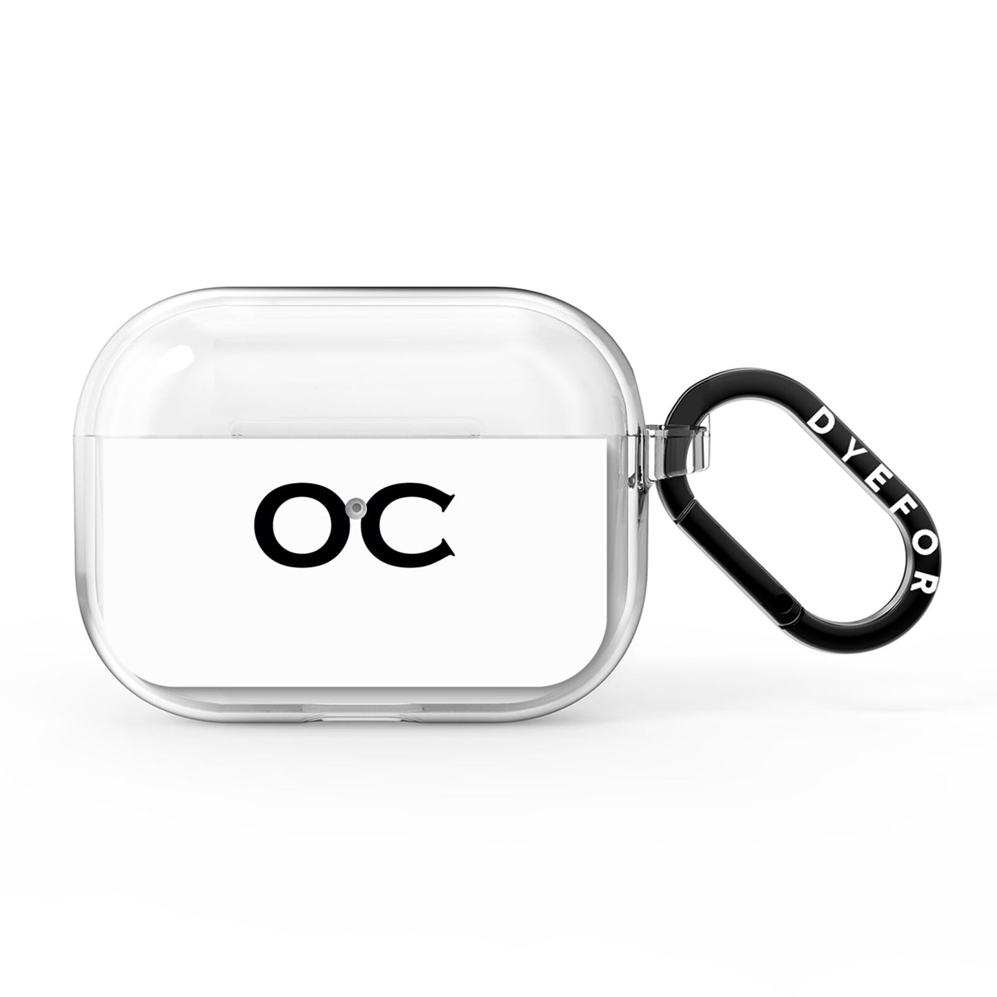 Personalised Initials 3 AirPods Pro Clear Case