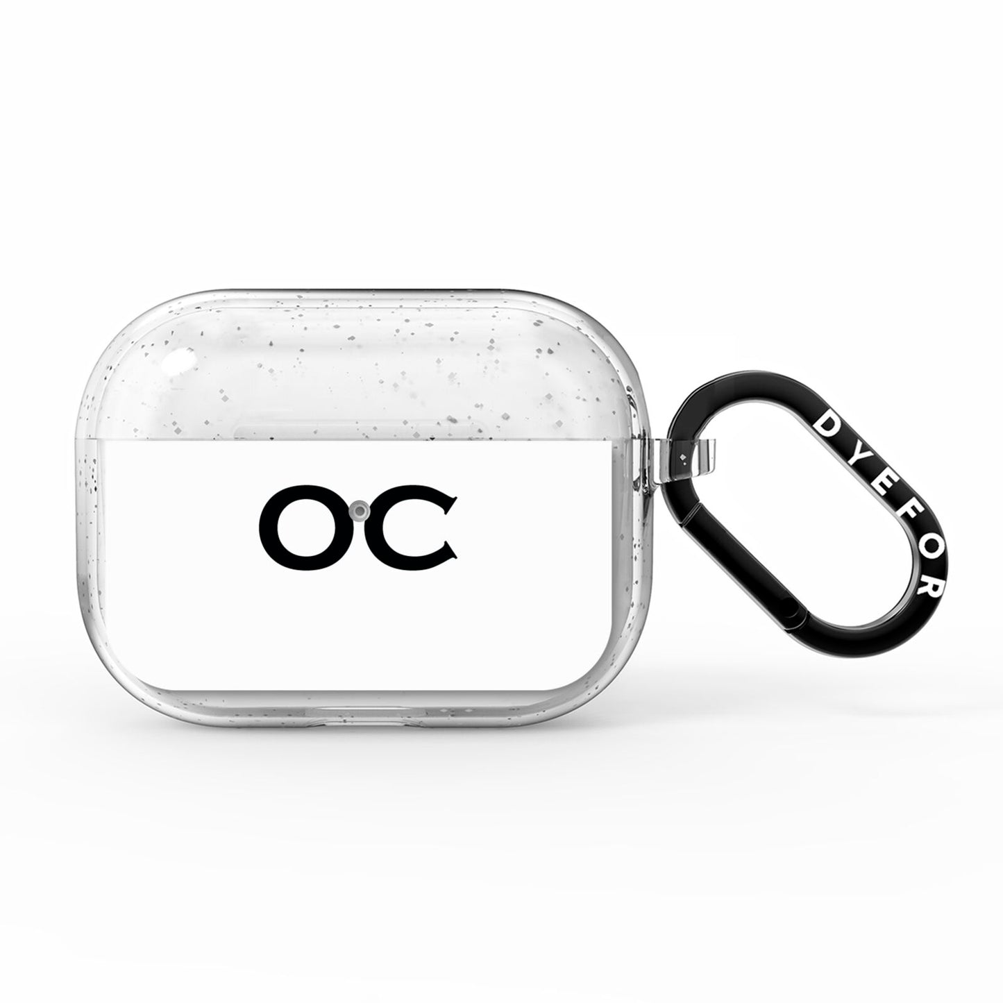 Personalised Initials 3 AirPods Pro Glitter Case