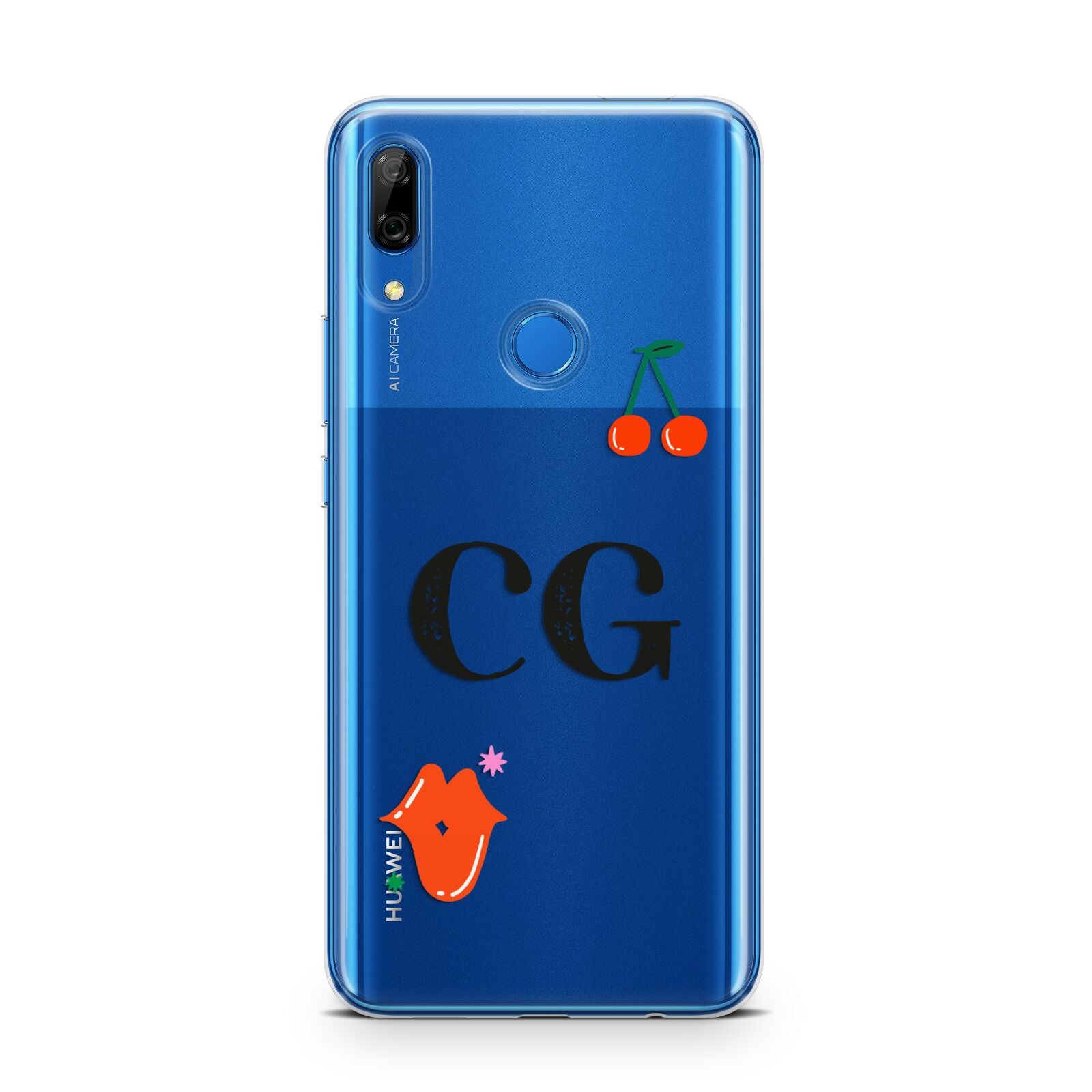 Personalised Initials Cherry Huawei P Smart Z