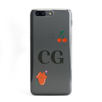 Personalised Initials Cherry OnePlus Case