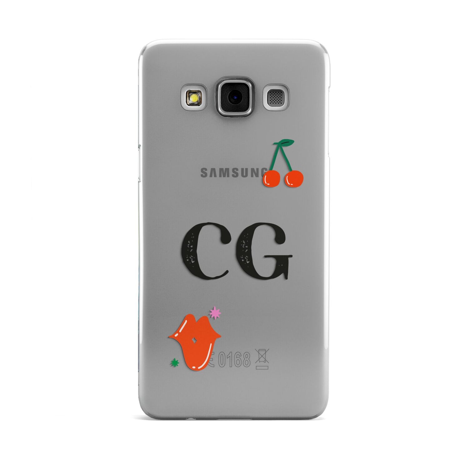 Personalised Initials Cherry Samsung Galaxy A3 Case