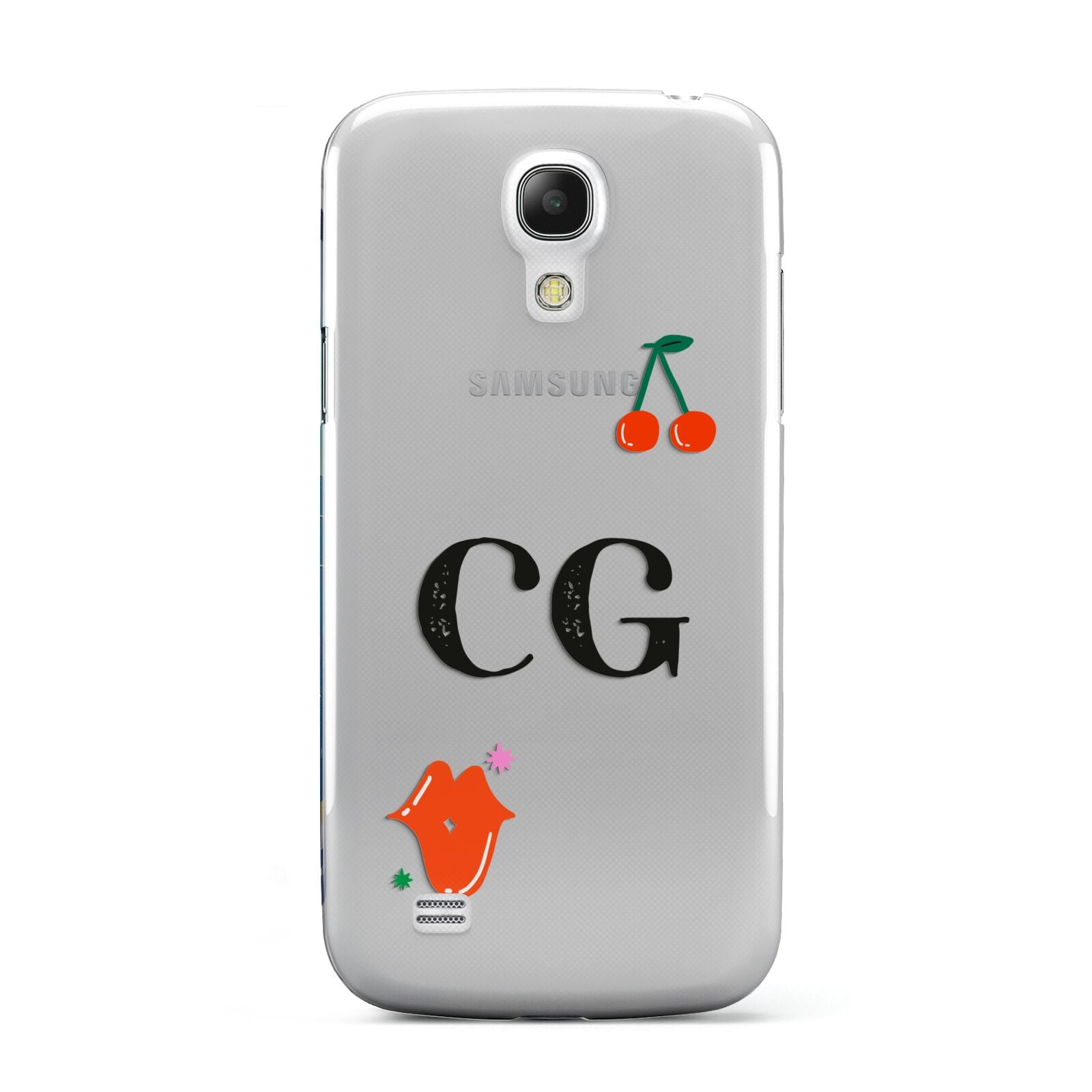 Personalised Initials Cherry Samsung Galaxy S4 Mini Case