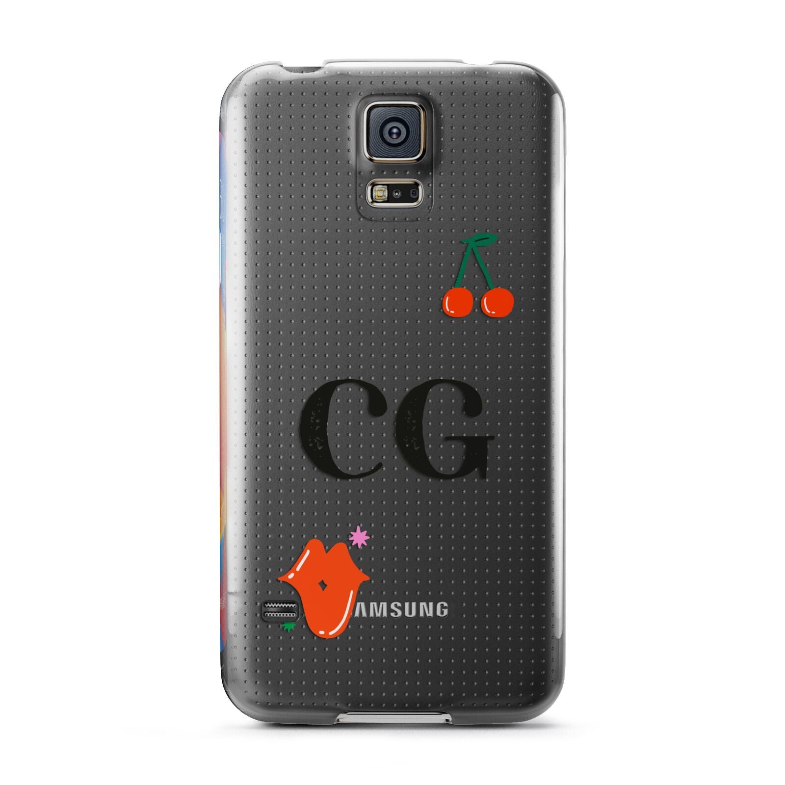 Personalised Initials Cherry Samsung Galaxy S5 Case