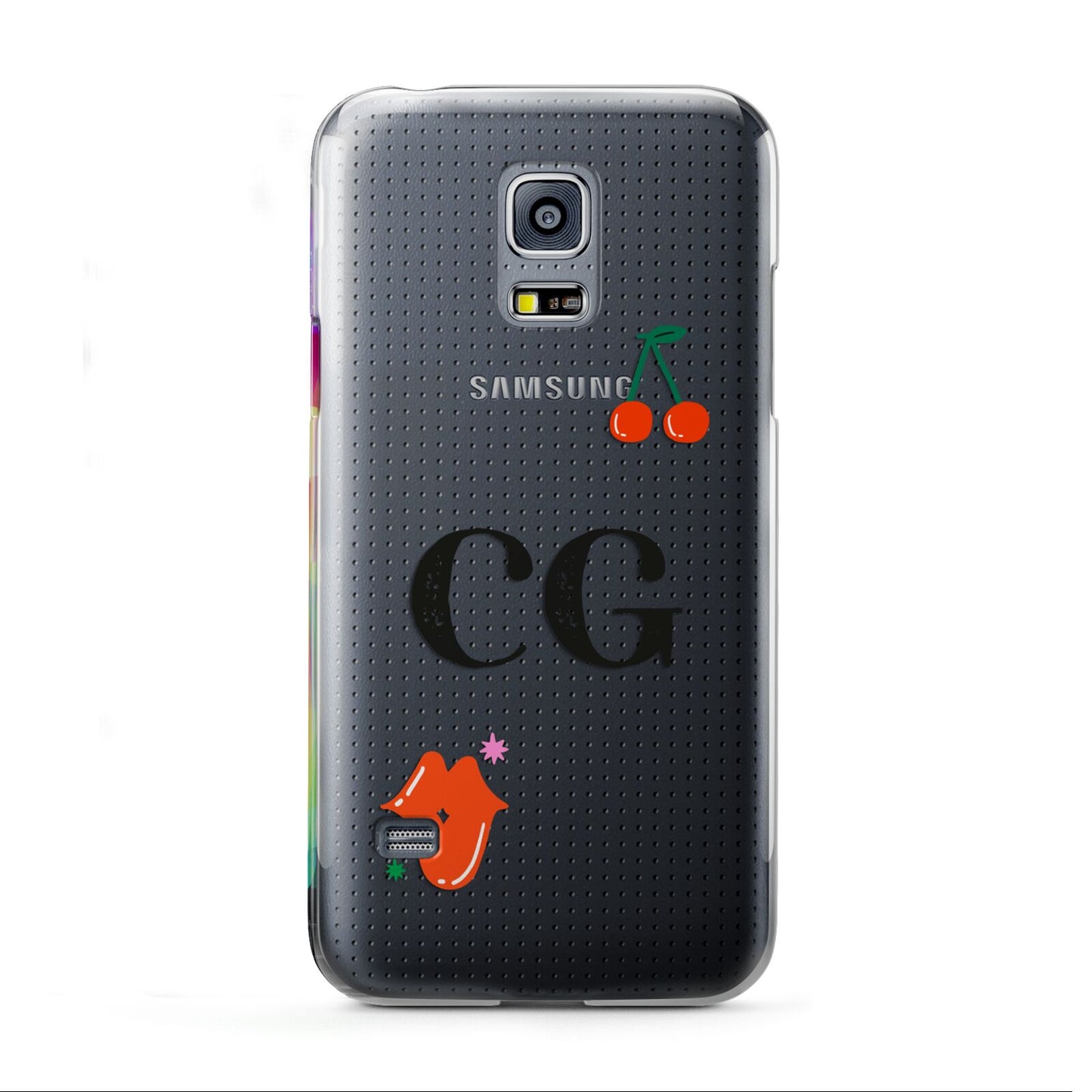 Personalised Initials Cherry Samsung Galaxy S5 Mini Case