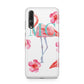 Personalised Initials Flamingo 3 Huawei P20 Pro Phone Case
