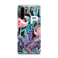 Personalised Initials Flamingos 4 Huawei P30 Pro Phone Case