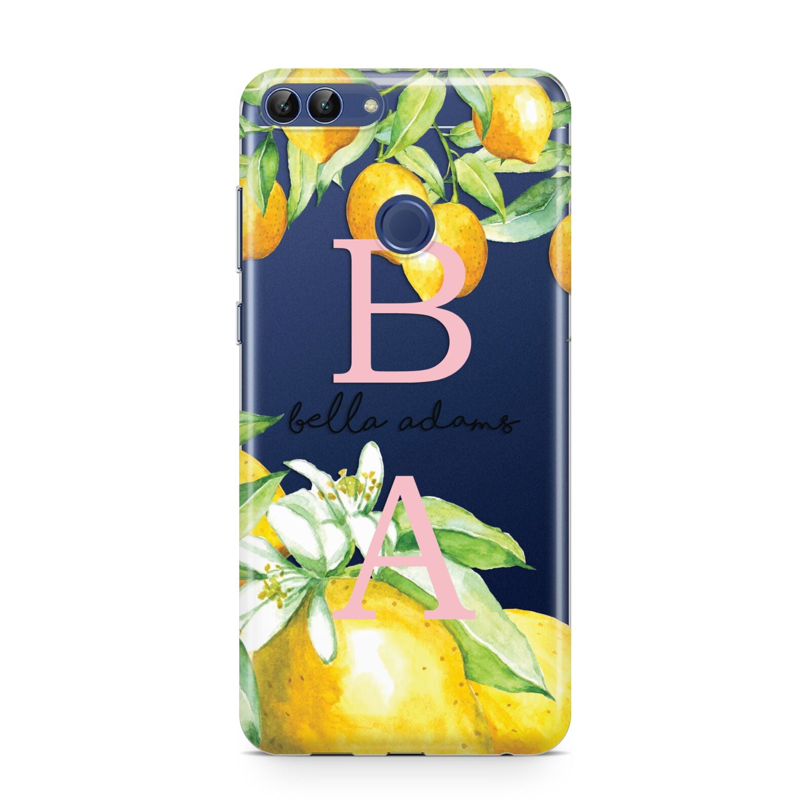 Personalised Initials Lemons Huawei P Smart Case