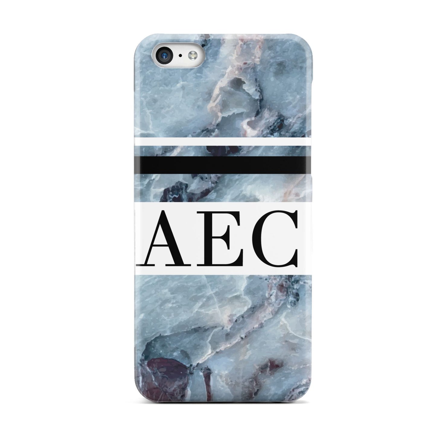 Personalised Initials Marble 9 Apple iPhone 5c Case