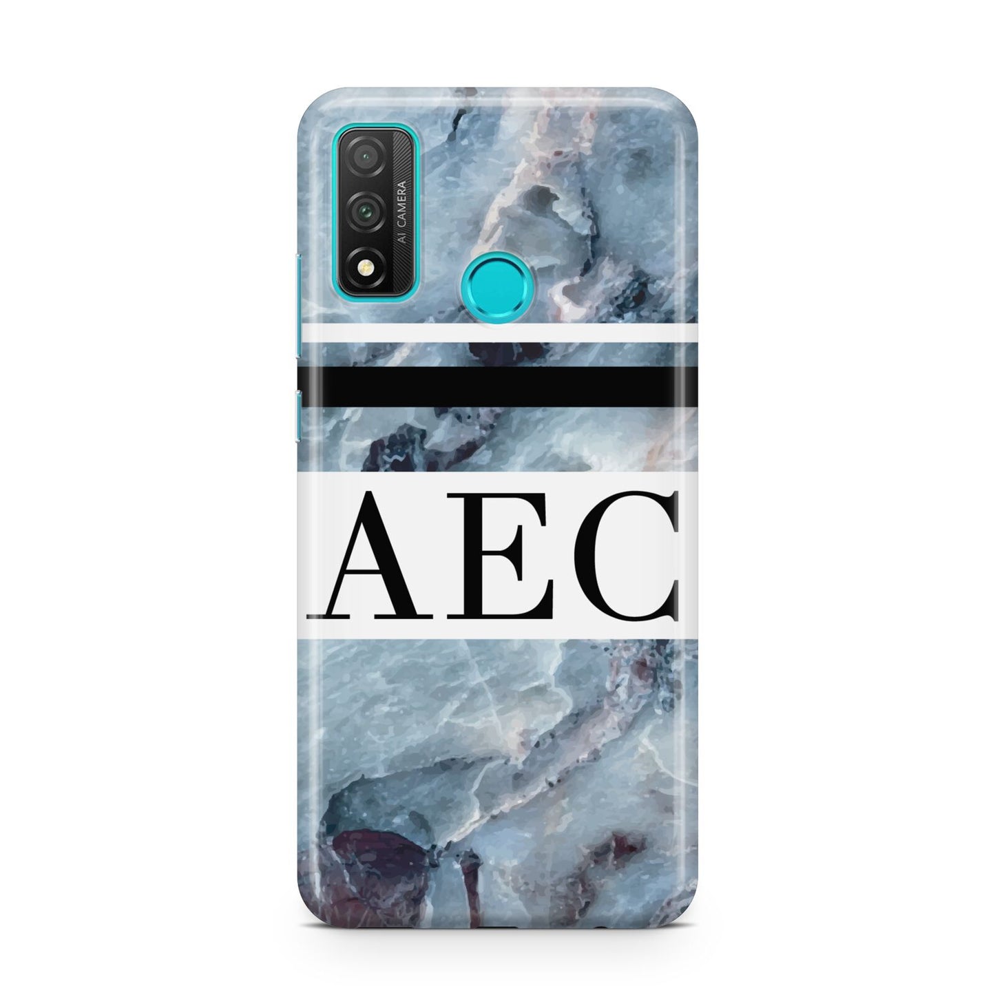 Personalised Initials Marble 9 Huawei P Smart 2020