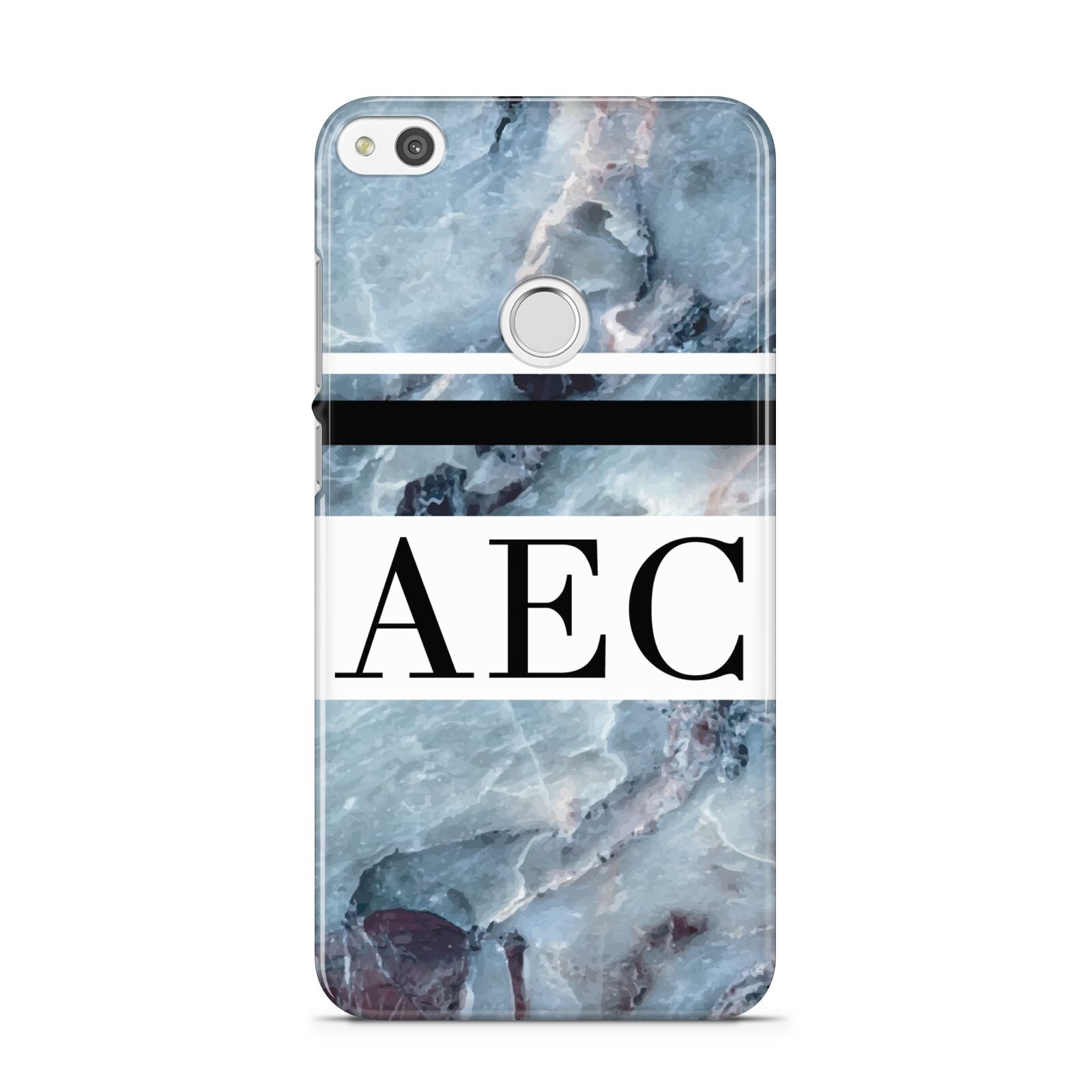 Personalised Initials Marble 9 Huawei P8 Lite Case
