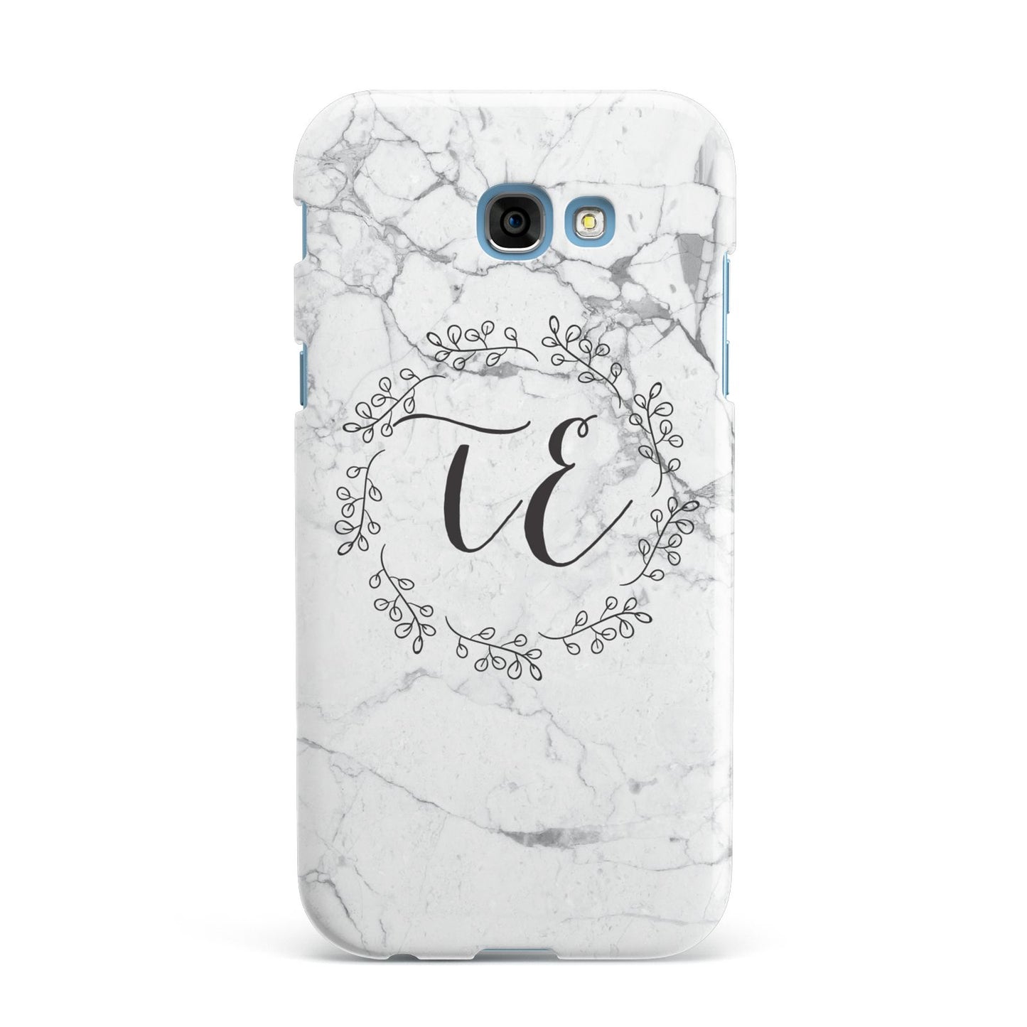 Personalised Initials Marble Samsung Galaxy A7 2017 Case