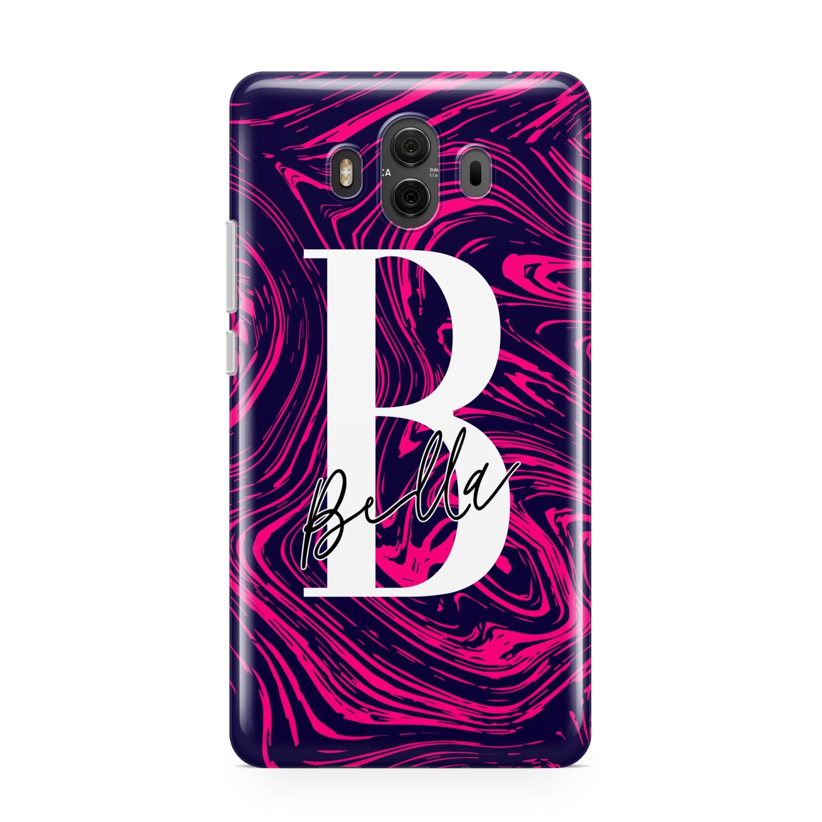 Personalised Ink Marble Huawei Mate 10 Protective Phone Case