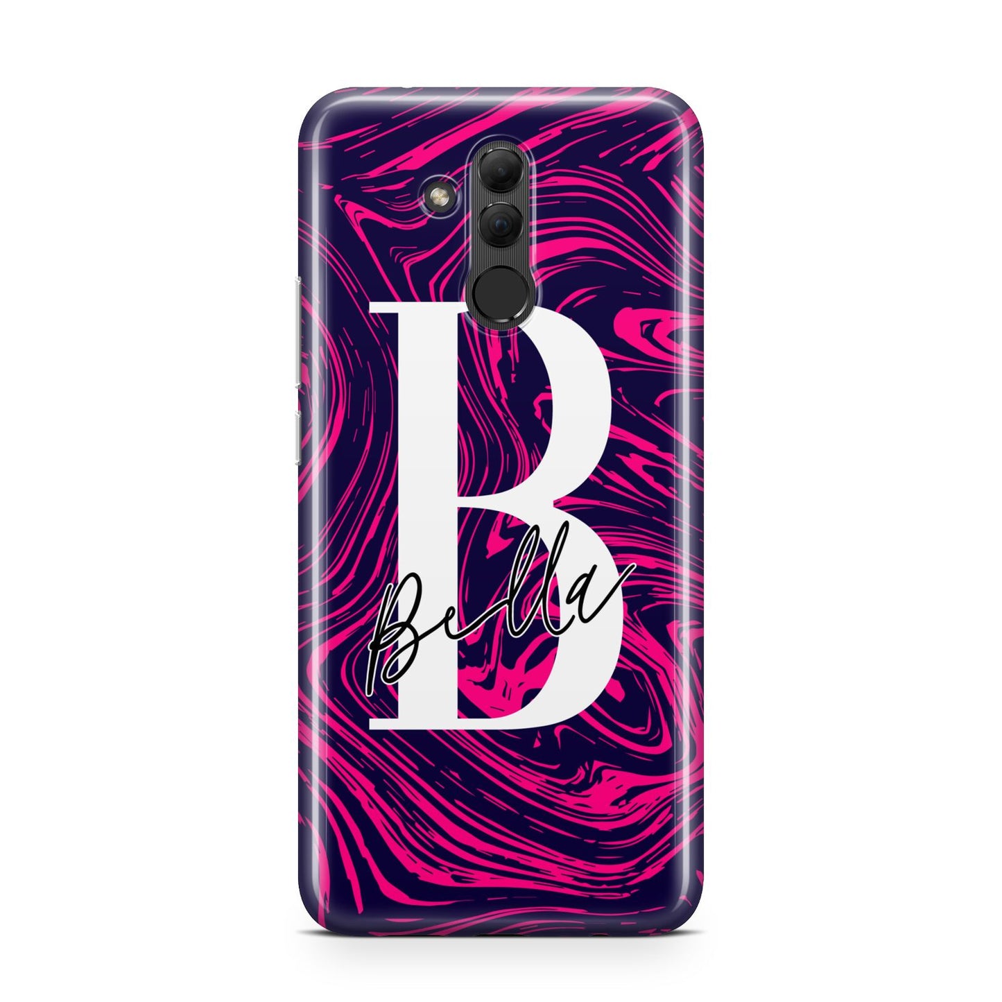 Personalised Ink Marble Huawei Mate 20 Lite