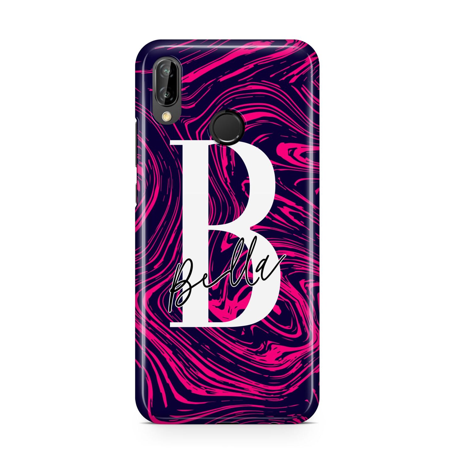 Personalised Ink Marble Huawei P20 Lite Phone Case