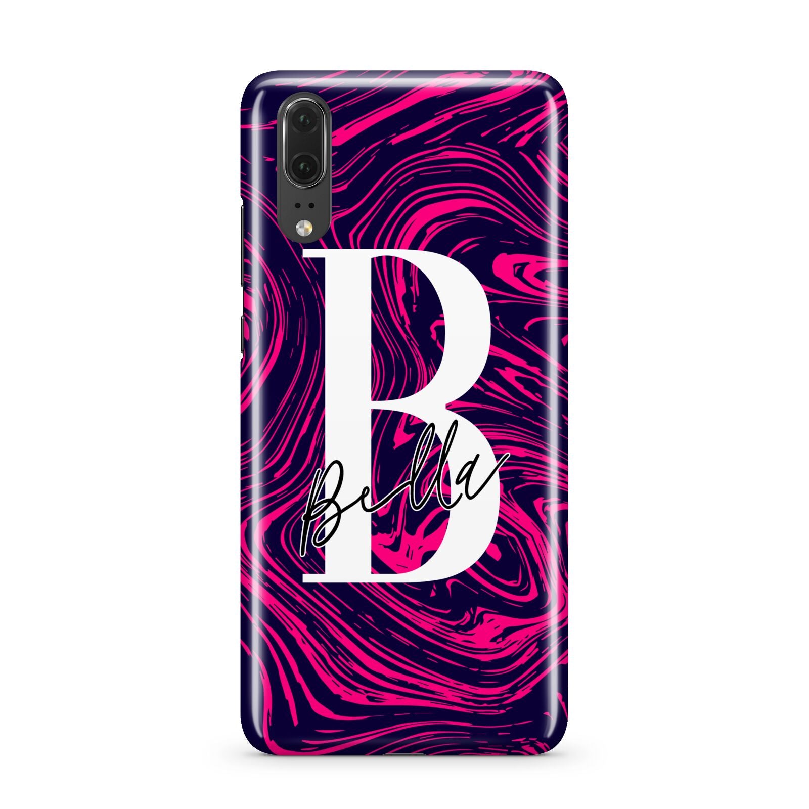 Personalised Ink Marble Huawei P20 Phone Case