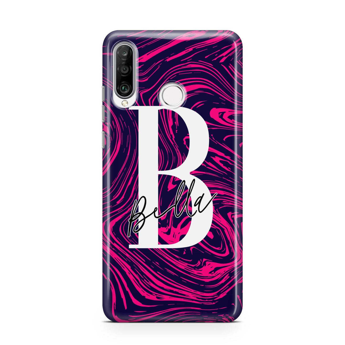 Personalised Ink Marble Huawei P30 Lite Phone Case