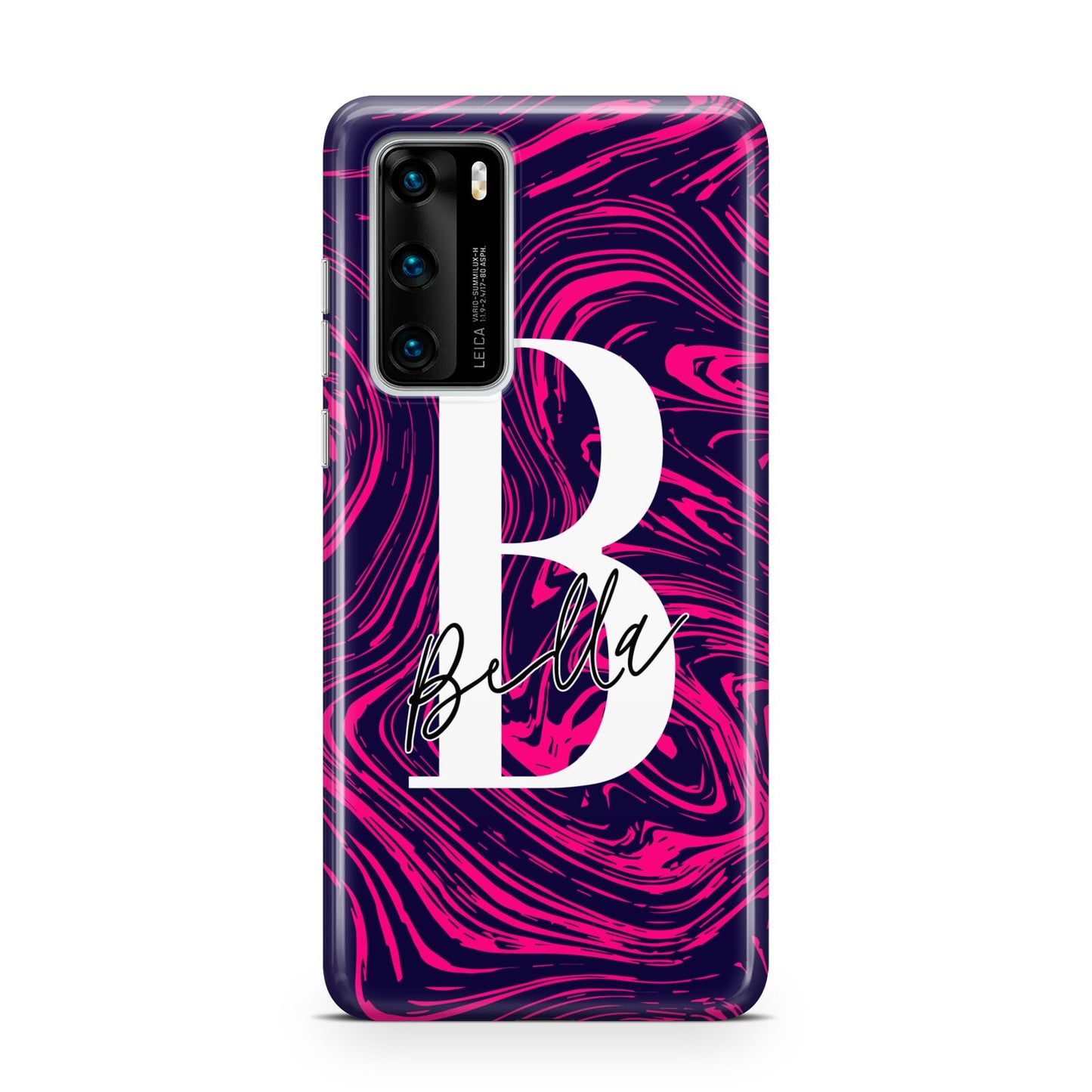 Personalised Ink Marble Huawei P40 Phone Case