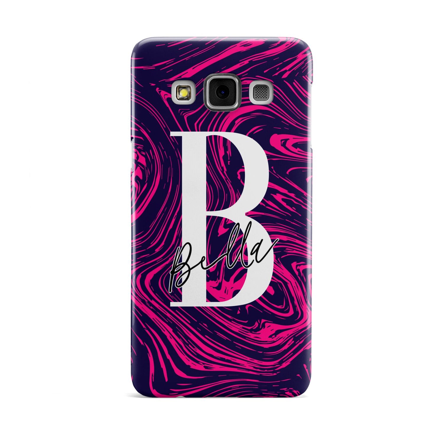 Personalised Ink Marble Samsung Galaxy A3 Case