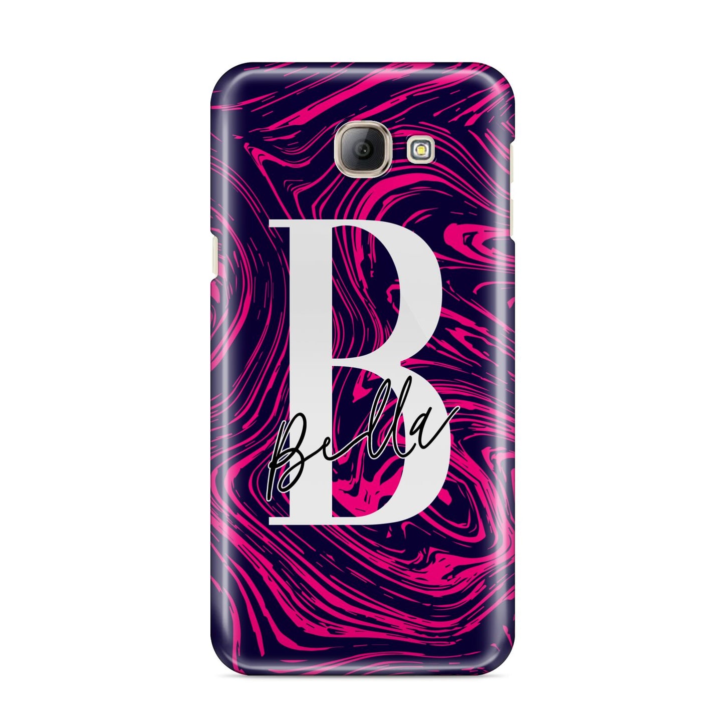 Personalised Ink Marble Samsung Galaxy A8 2016 Case
