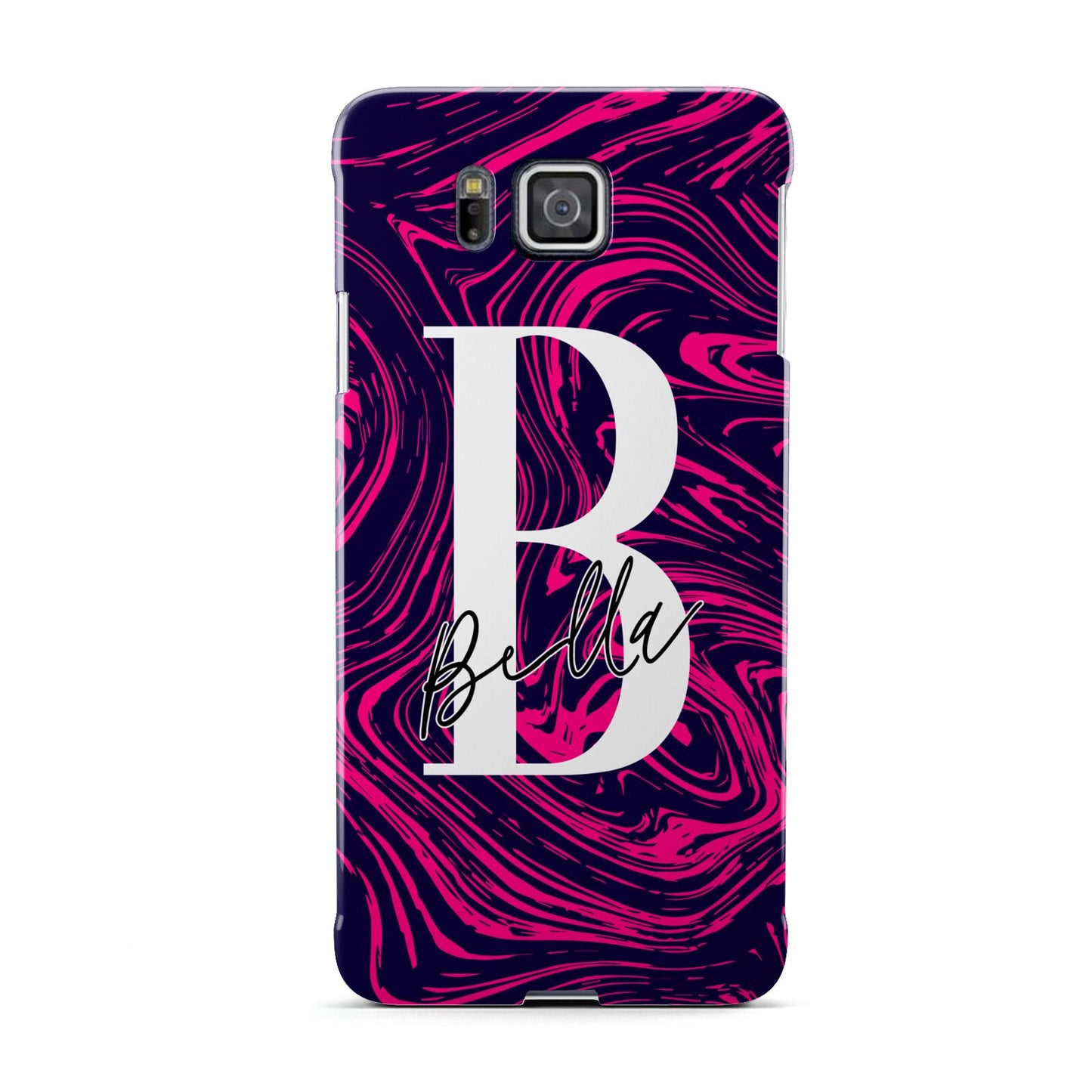 Personalised Ink Marble Samsung Galaxy Alpha Case