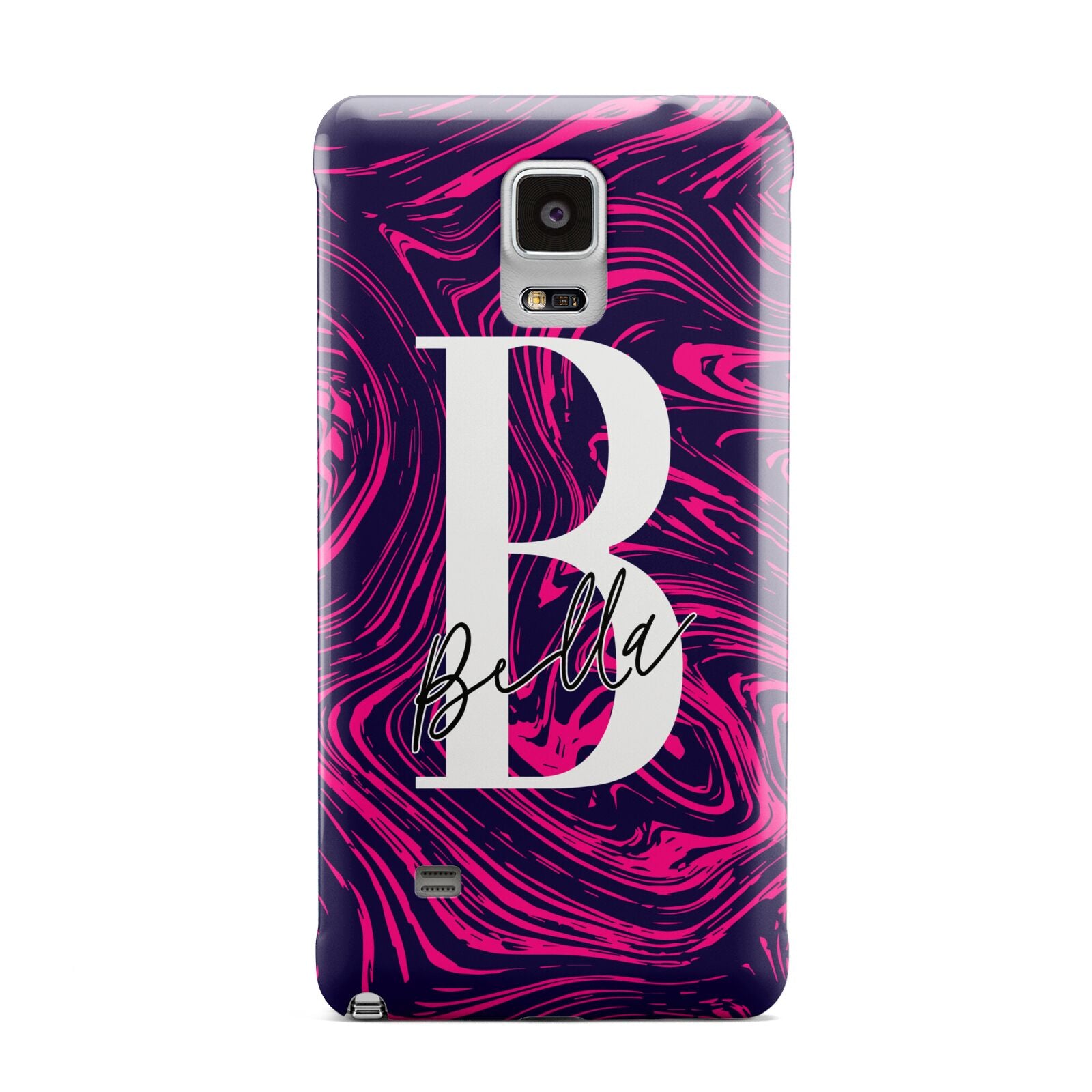 Personalised Ink Marble Samsung Galaxy Note 4 Case