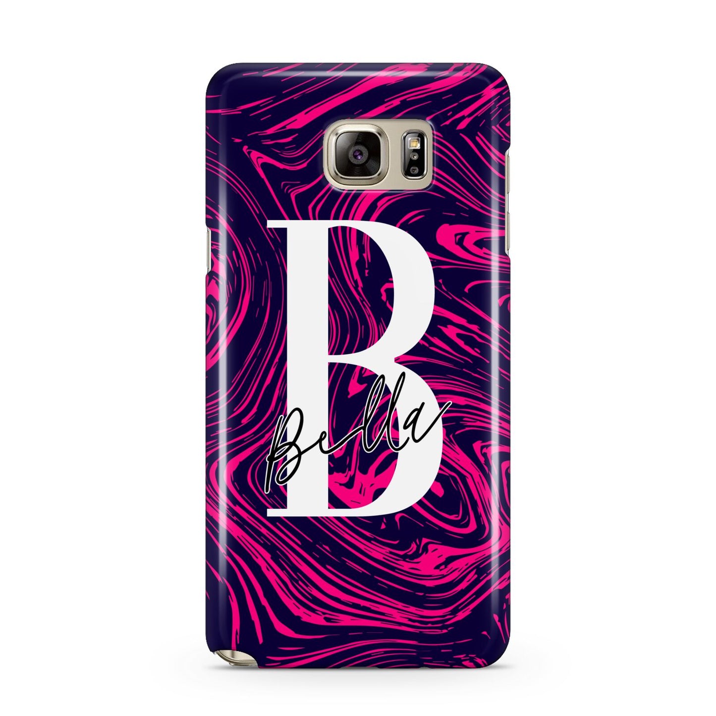 Personalised Ink Marble Samsung Galaxy Note 5 Case