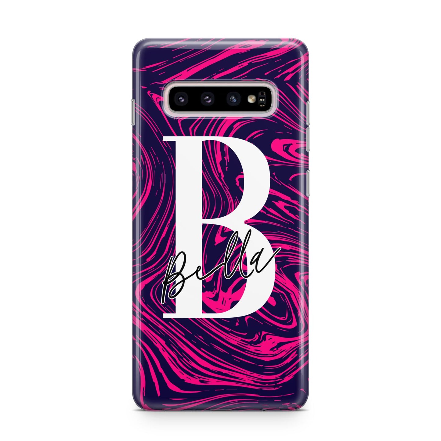Personalised Ink Marble Samsung Galaxy S10 Plus Case