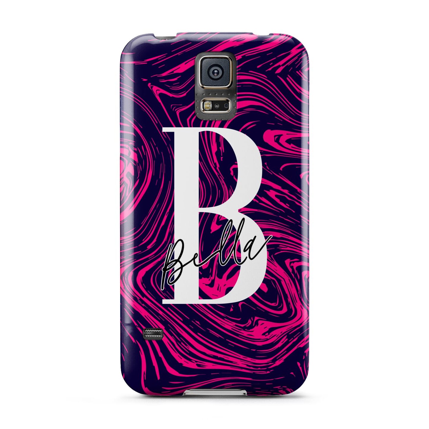 Personalised Ink Marble Samsung Galaxy S5 Case