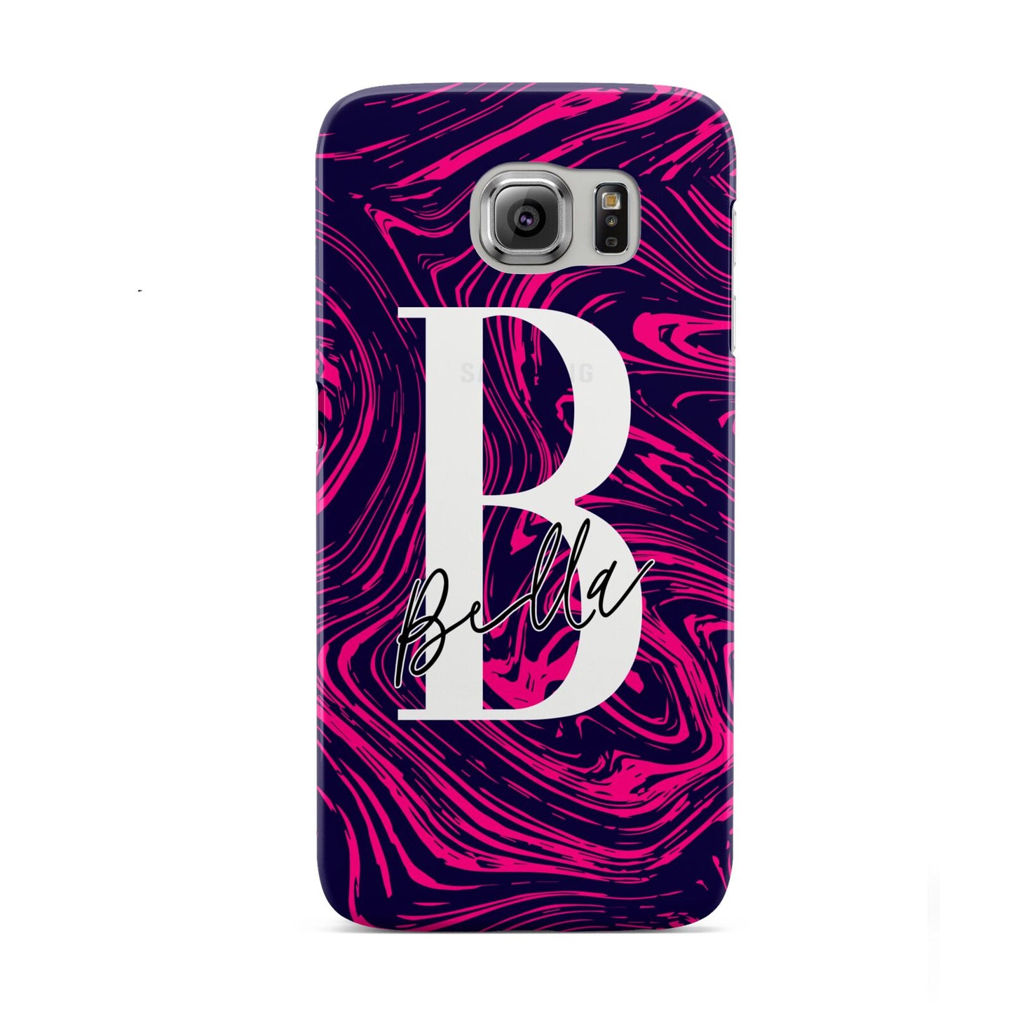 Personalised Ink Marble Samsung Galaxy S6 Case