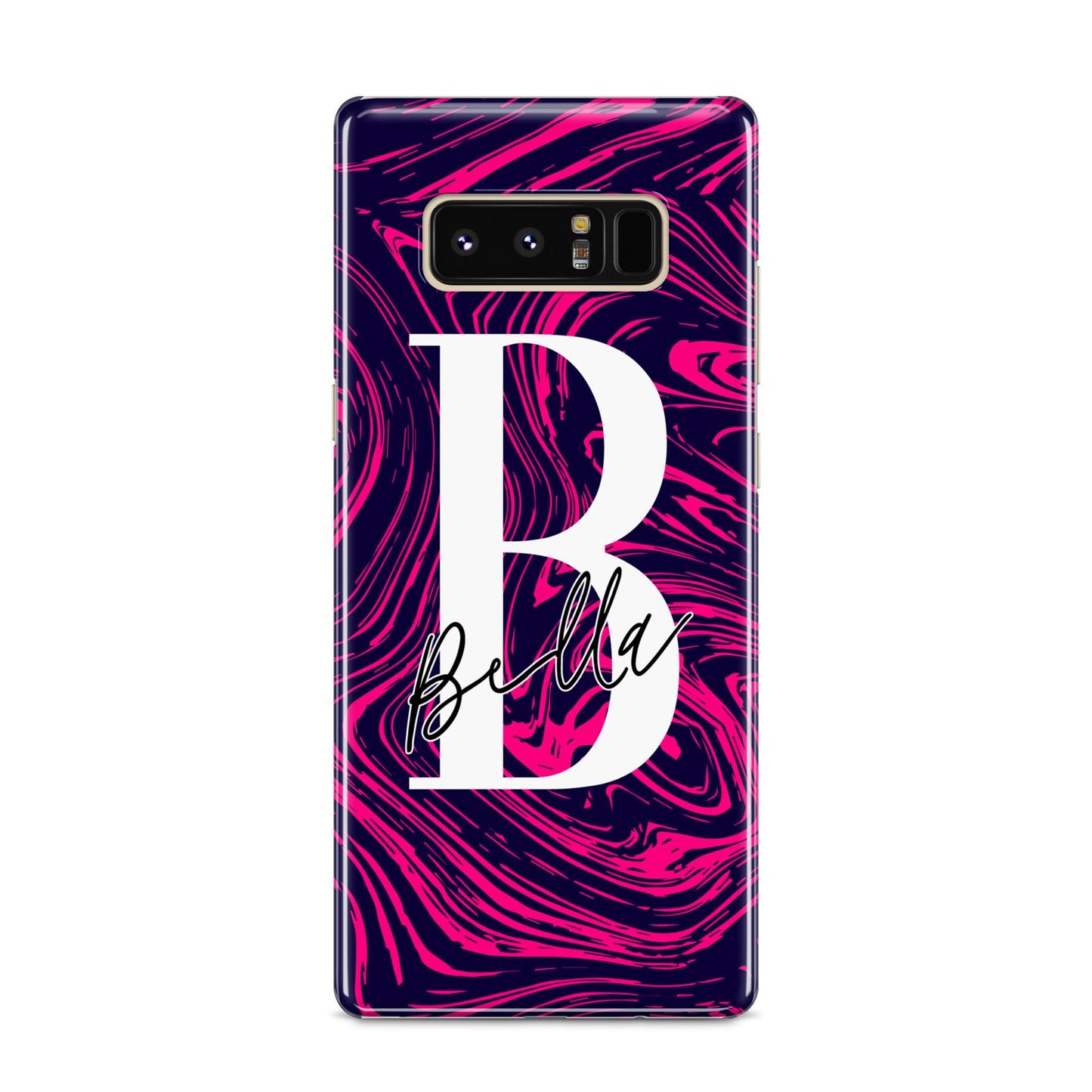 Personalised Ink Marble Samsung Galaxy S8 Case