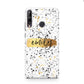 Personalised Ink Splatter Gold Huawei P40 Lite E Phone Case