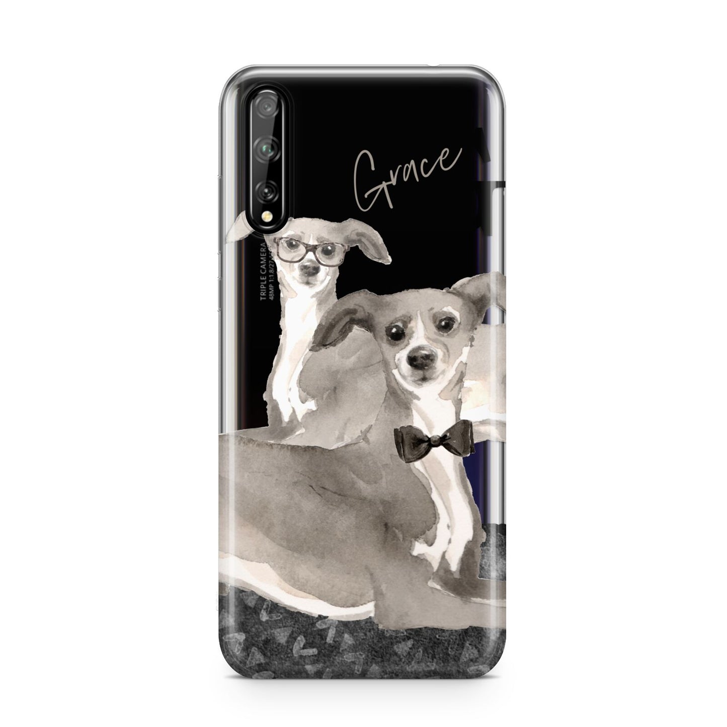 Personalised Italian Greyhound Huawei Enjoy 10s Phone Case