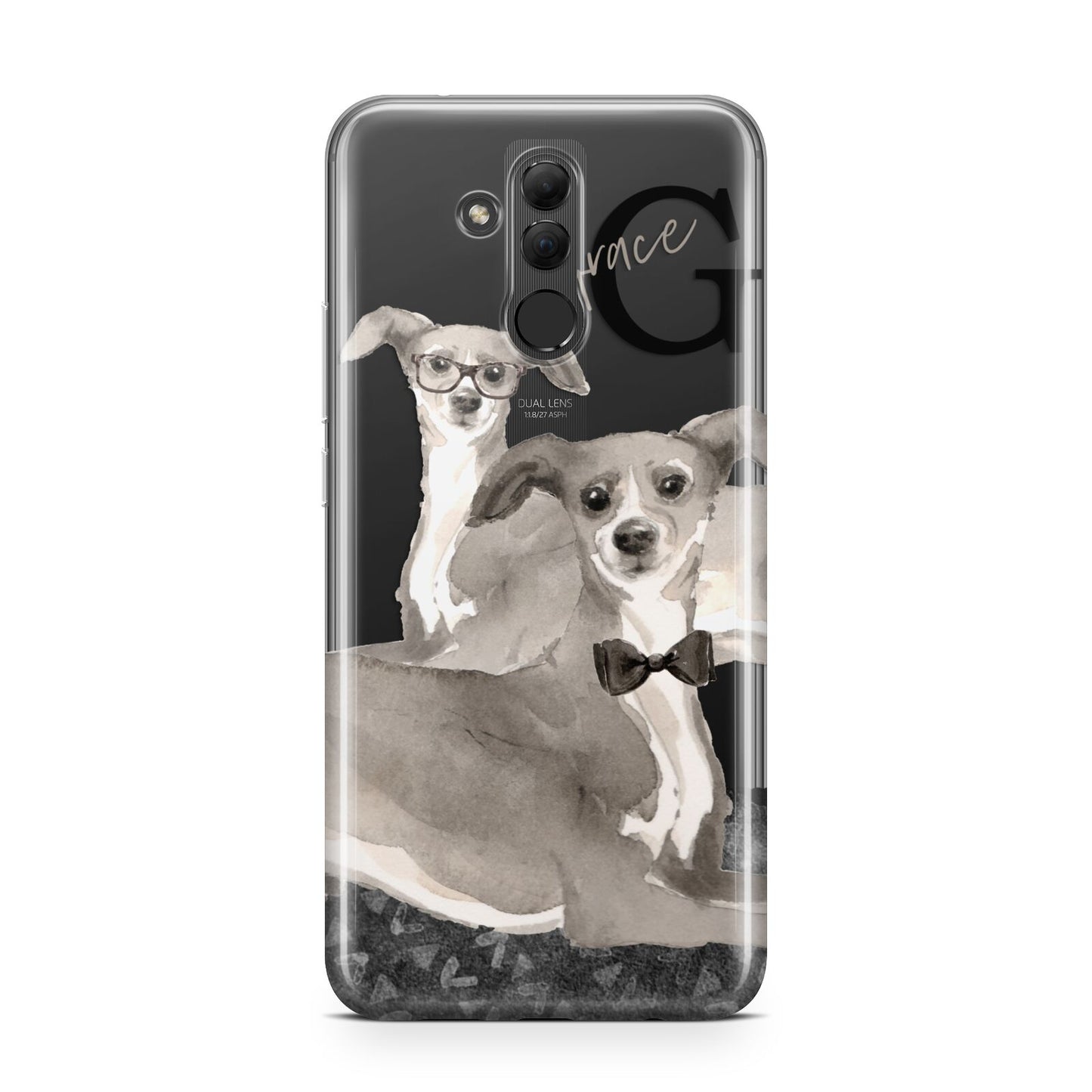 Personalised Italian Greyhound Huawei Mate 20 Lite