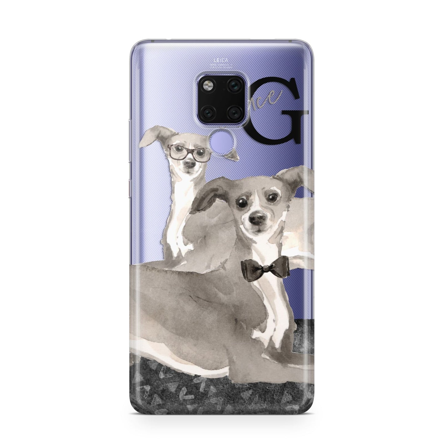 Personalised Italian Greyhound Huawei Mate 20X Phone Case