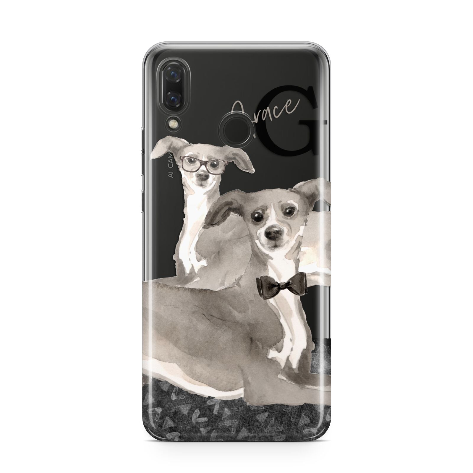 Personalised Italian Greyhound Huawei Nova 3 Phone Case