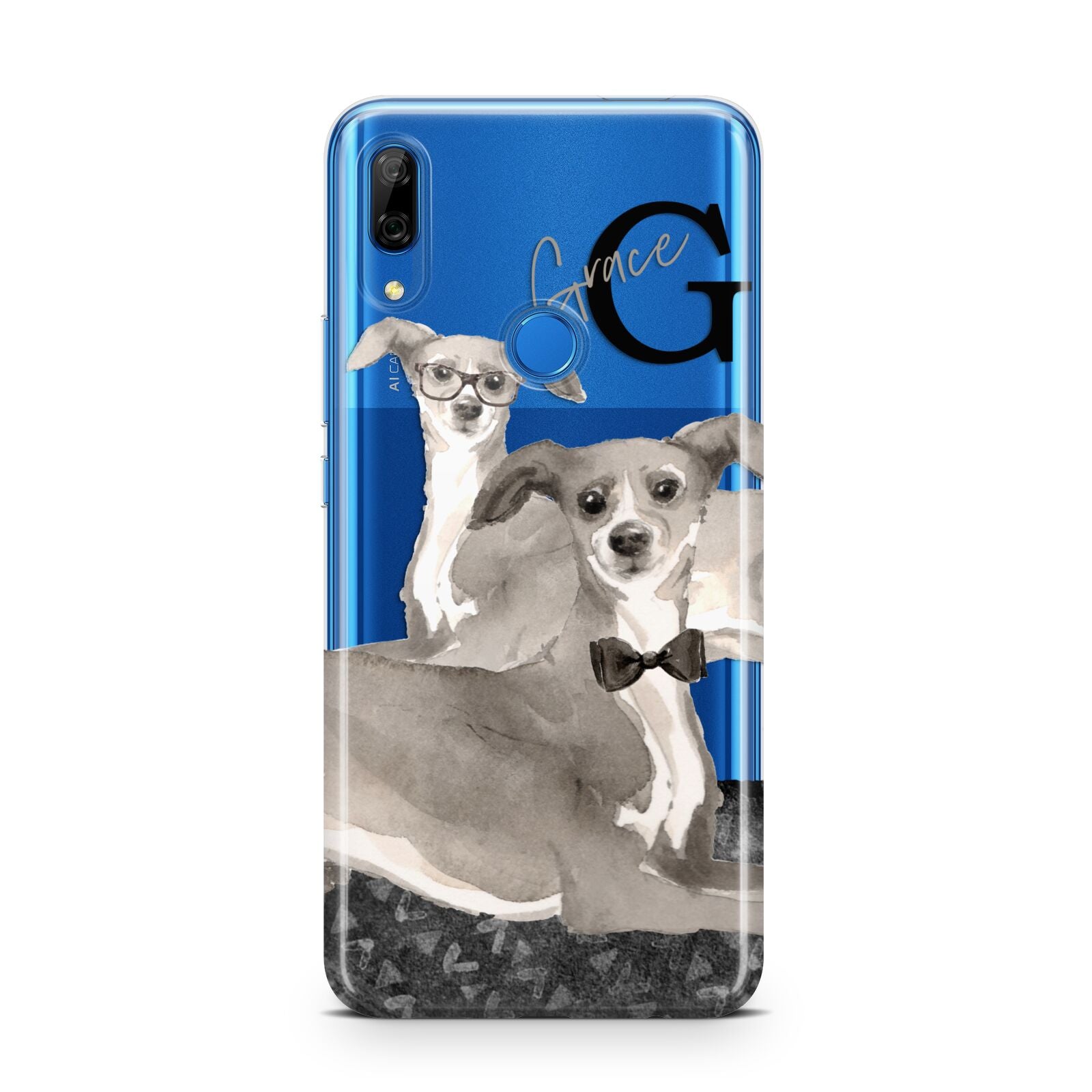 Personalised Italian Greyhound Huawei P Smart Z