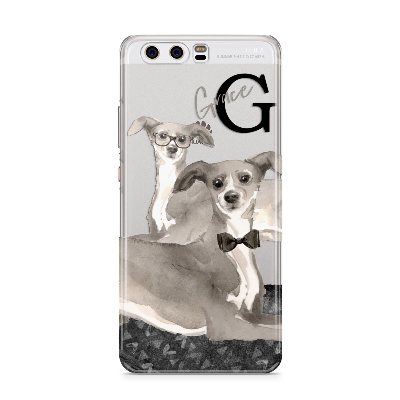 Personalised Italian Greyhound Huawei P10 Phone Case